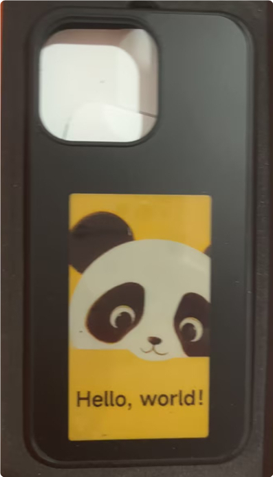 Four-color E-ink Screen Projection Screen DIY Phone Case - Thumbnail 8