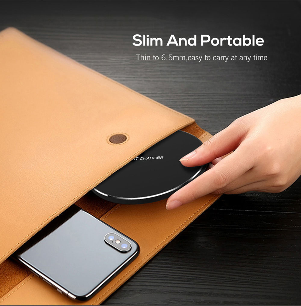 Frosted Wireless Charger 10W Mirror - Thumbnail 3