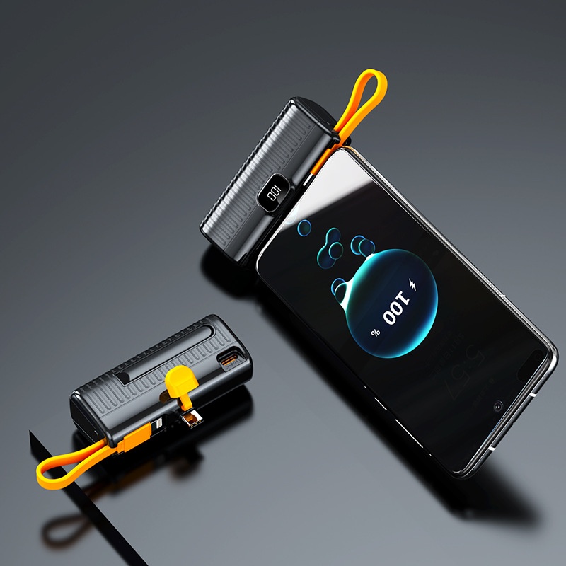 Compact Portable Capsule Power Bank - Thumbnail 6