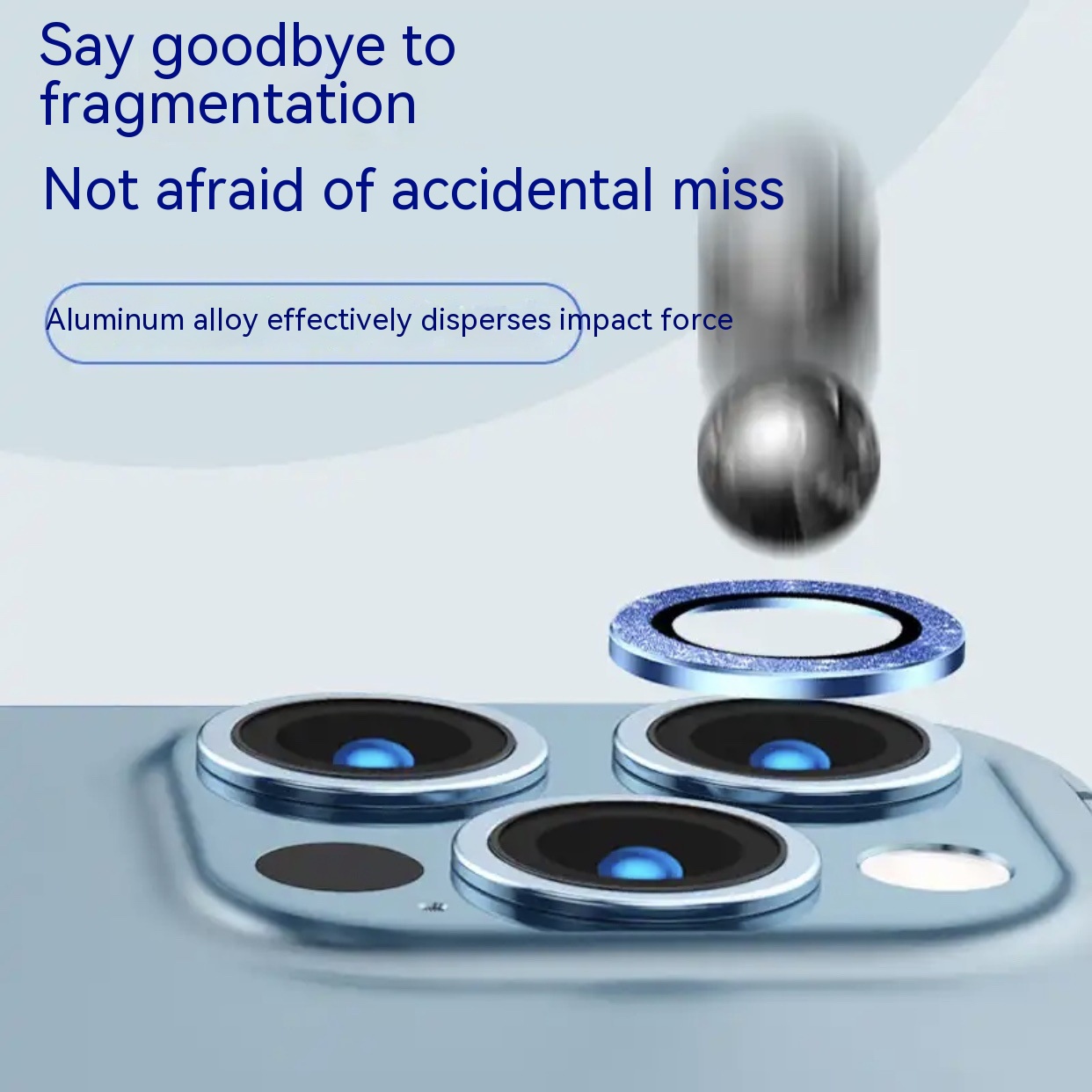 Mobile Phone Rhinestone Lens Protector - Thumbnail 7