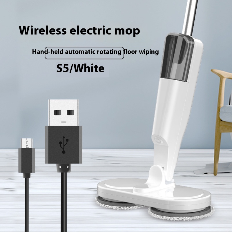 Lazy Wireless Home Sweeping And Mopping All-in-one Machine - Thumbnail 4