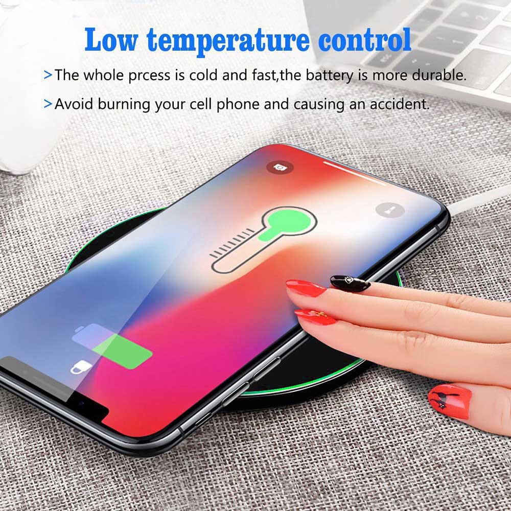 Frosted Wireless Charger 10W Mirror - Thumbnail 2