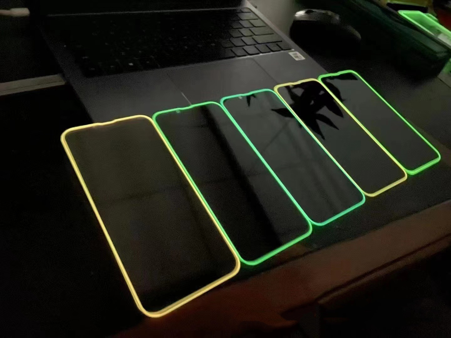 Fluorescent Tempered Glass Film Full Screen - Thumbnail 5