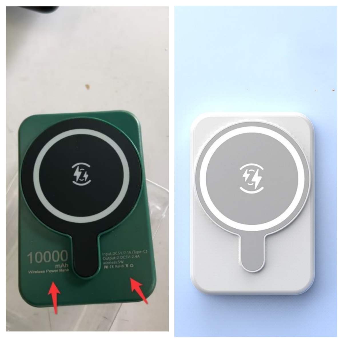 Mini Fast Charging Magnetic Wireless Power Bank 5000 MAh Portable - Thumbnail 20