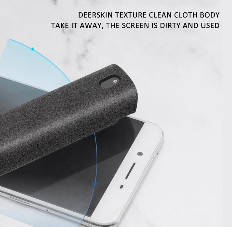 2 In 1 Phone Computer Screen Cleaner Kit For Screen Dust Removal Microfiber Cloth Set - Thumbnail 6