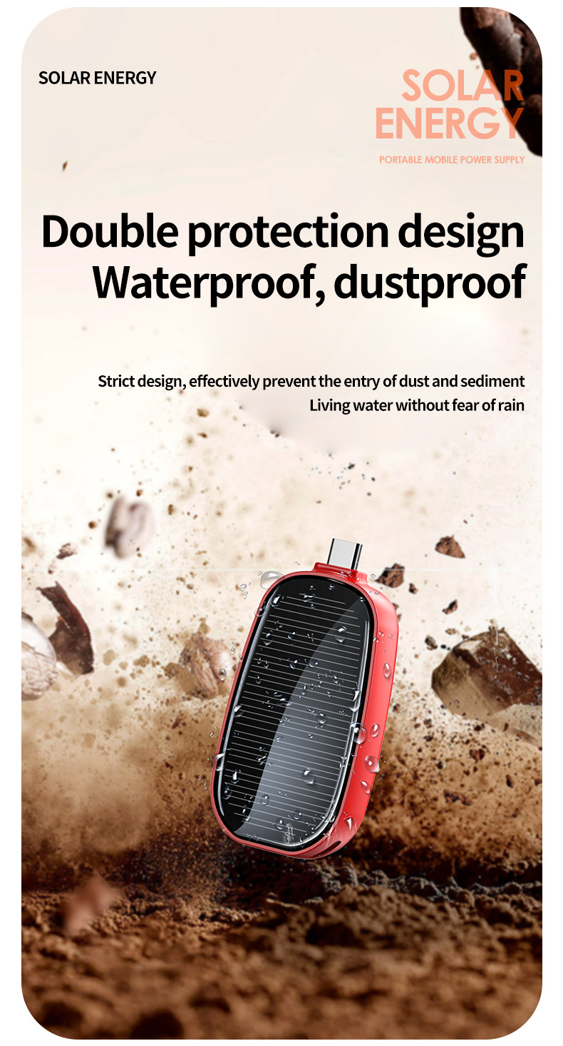 Mini Emergency Solar Charging Unit Portable Wireless Power Supply - Thumbnail 13