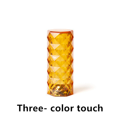 Nordic Crystal Lamp USB Table Lamps Bedroom Touch Dimming Atmosphere Diamond Night Light Rose Projector Lamp Decor - Thumbnail 10