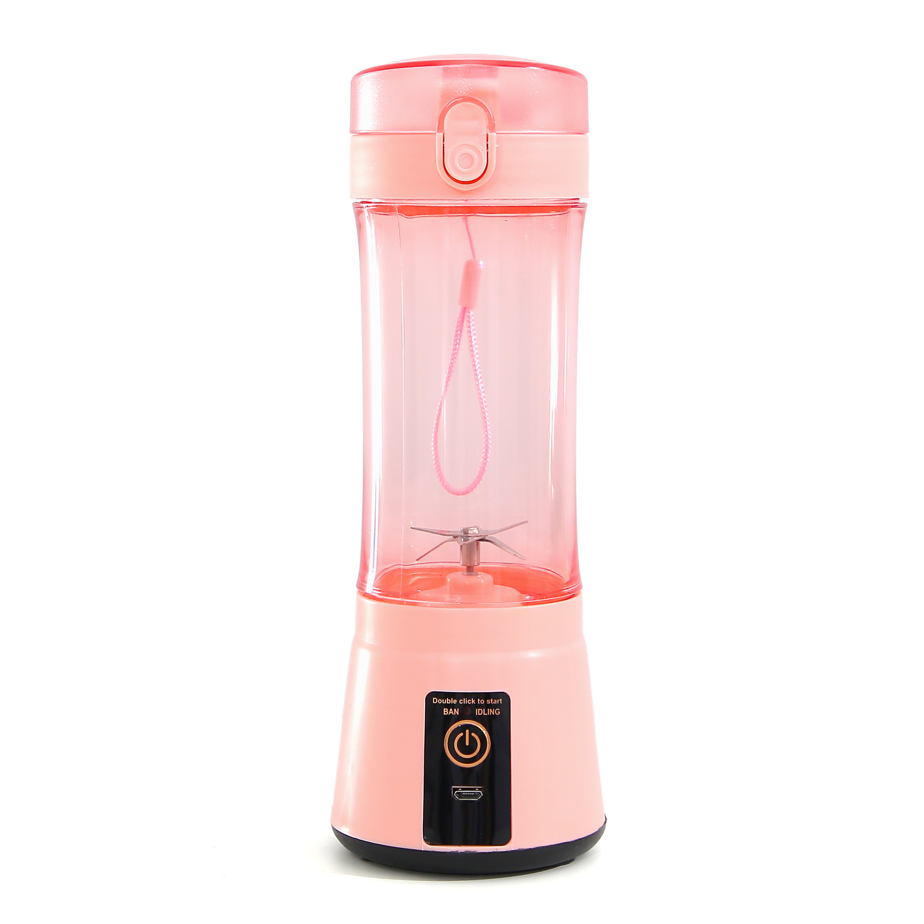 Portable Electric Fruit Juicer Wireless USB Rechargeable Mini Mixer Multifunction Summer Smoothie Blender Machine Kitchen Supplies - Thumbnail 10