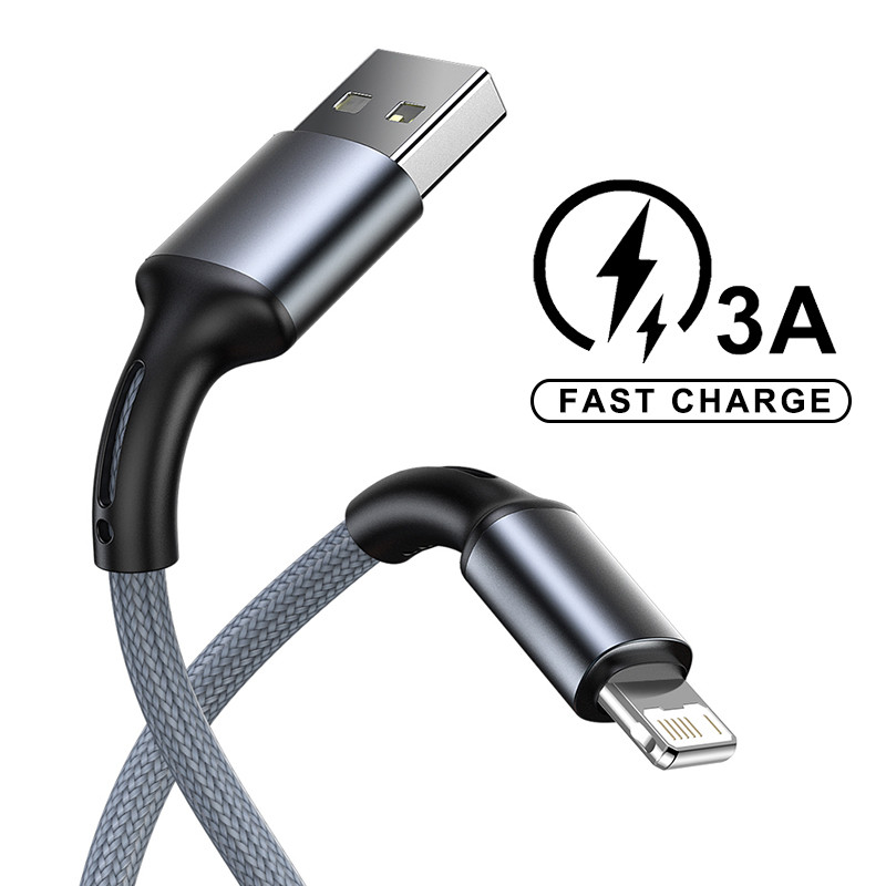 Lightning Charging USB Charger Cable iPhone - Thumbnail 2