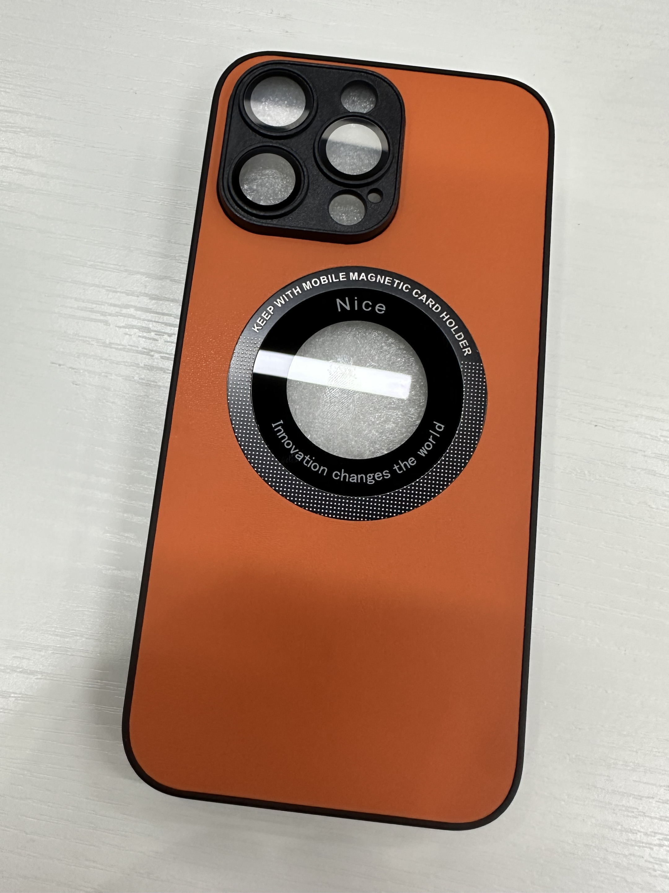 Suitable For IPhone15PRO Phone Case Litchi Grain Leather - Thumbnail 12