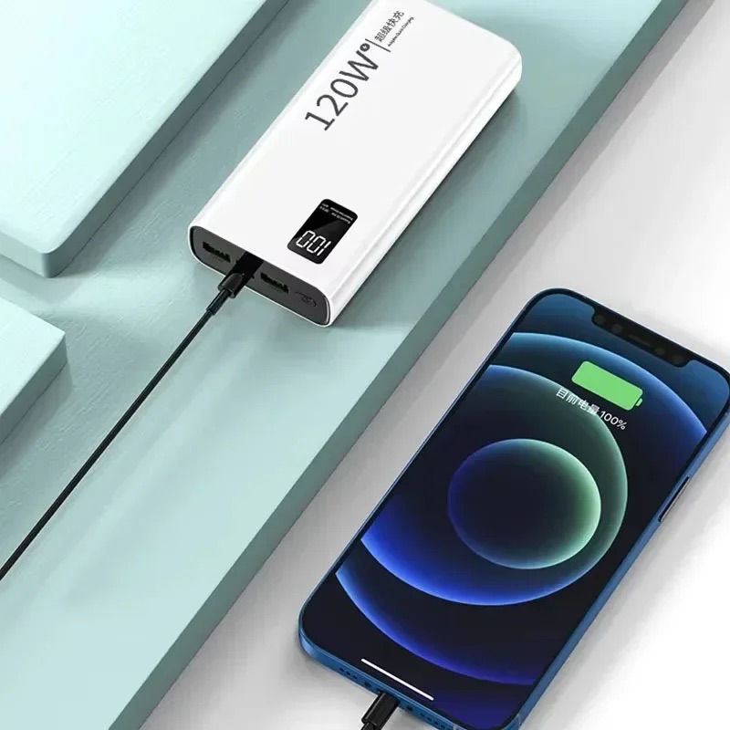 Xiaomi 500000mAh Power Bank High Capacity PowerBank 120W Fast Charging Portable External Battery Charger For iPhone Samsung - Thumbnail 7