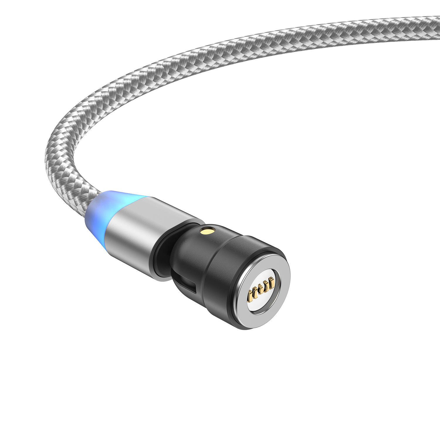 Mobile Phone Charging Three-in-one Magnetic Data Cable - Thumbnail 5