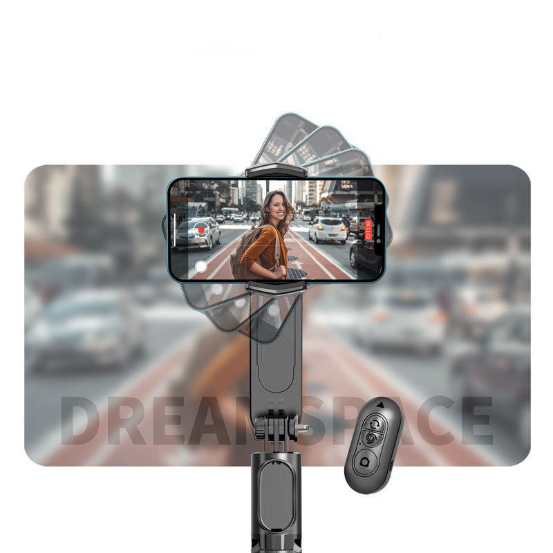 Handheld Gimbal And Bluetooth Selfie Stick Tripod - Thumbnail 2