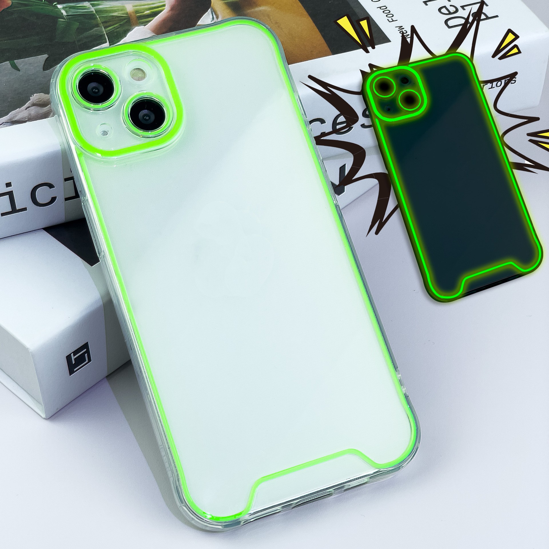 Glow In The Dark Christmas Phone Case - Thumbnail 5