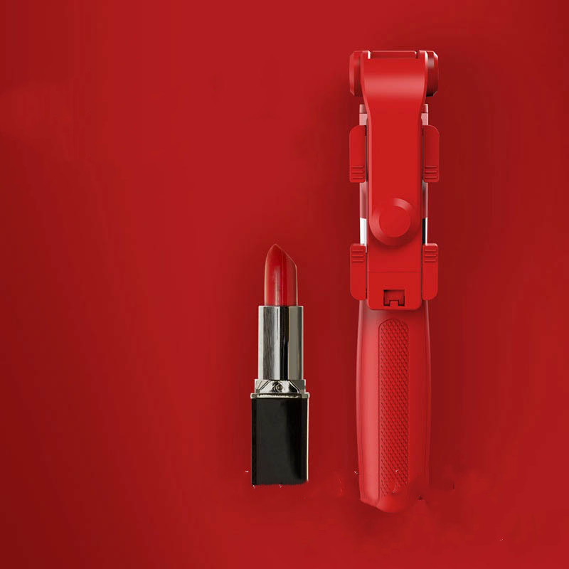 Compatible with Apple, Tripod Selfie Stick Mobile Universal Live Triangle Bracket One Bluetooth Selfie Artifact - Thumbnail 14