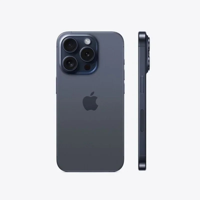 Original 6.7" iPhone 15 Pro Max Dual SIM Card Phone Super Retina XDR OLED Face ID NFC A17Pro 256 8GB Mobile Phone - Thumbnail 4