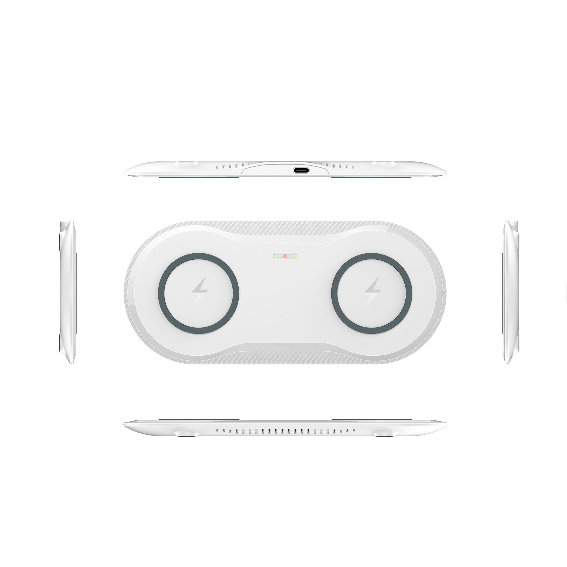 Wireless Charger Dual Mobile Phone Charger - Thumbnail 8