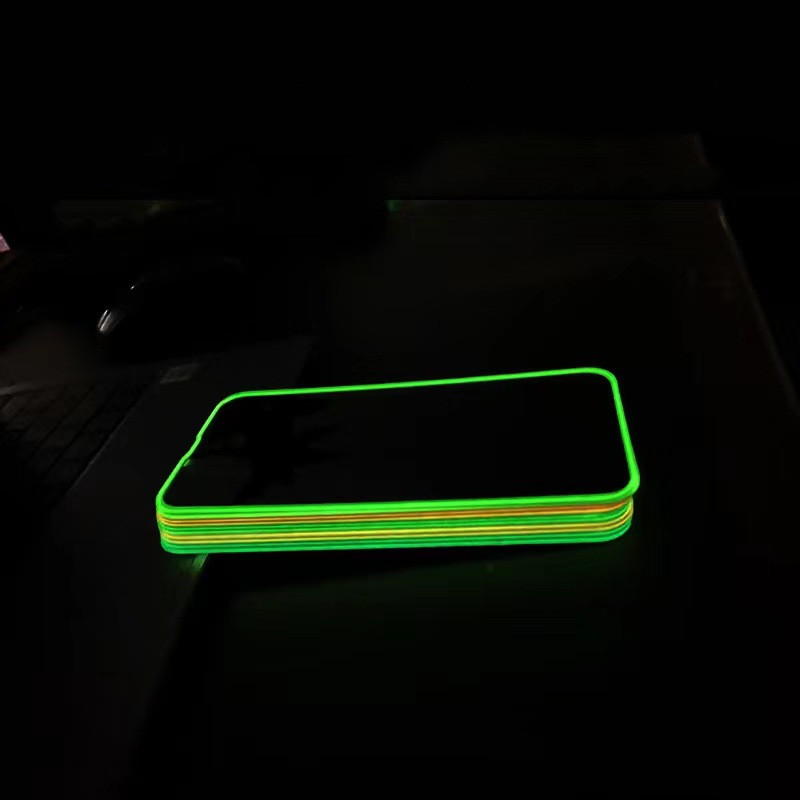 Fluorescent Tempered Glass Film Full Screen - Thumbnail 2