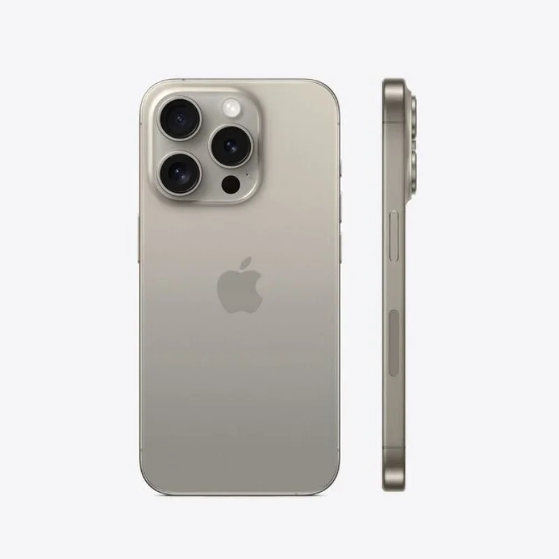 Original 6.7" iPhone 15 Pro Max Dual SIM Card Phone Super Retina XDR OLED Face ID NFC A17Pro 256 8GB Mobile Phone - Thumbnail 2