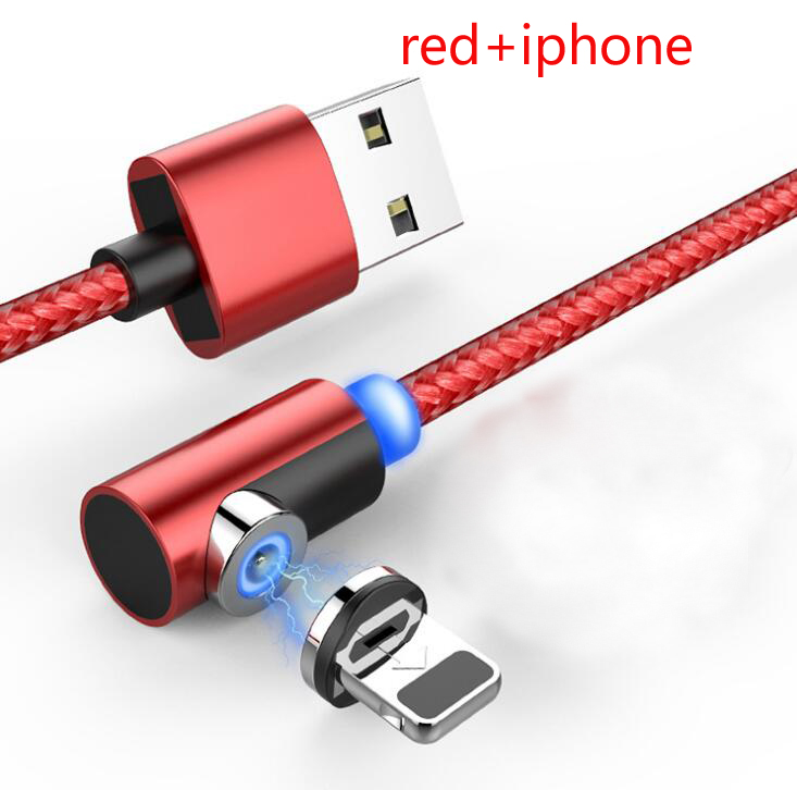 Nylon Braided Magnetic Mobile Phone Type-C Charging Cable - Thumbnail 4