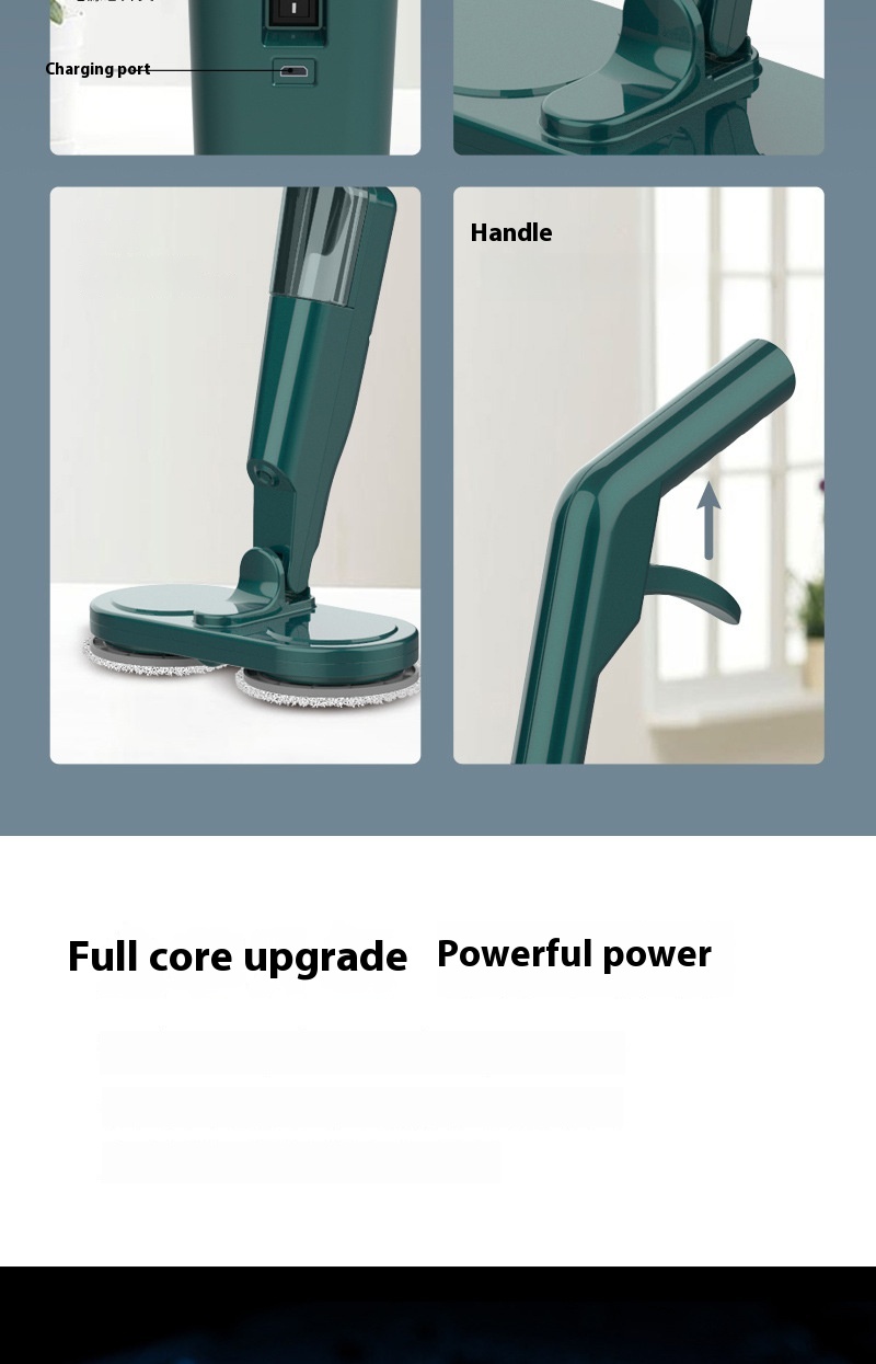 Lazy Wireless Home Sweeping And Mopping All-in-one Machine - Thumbnail 7