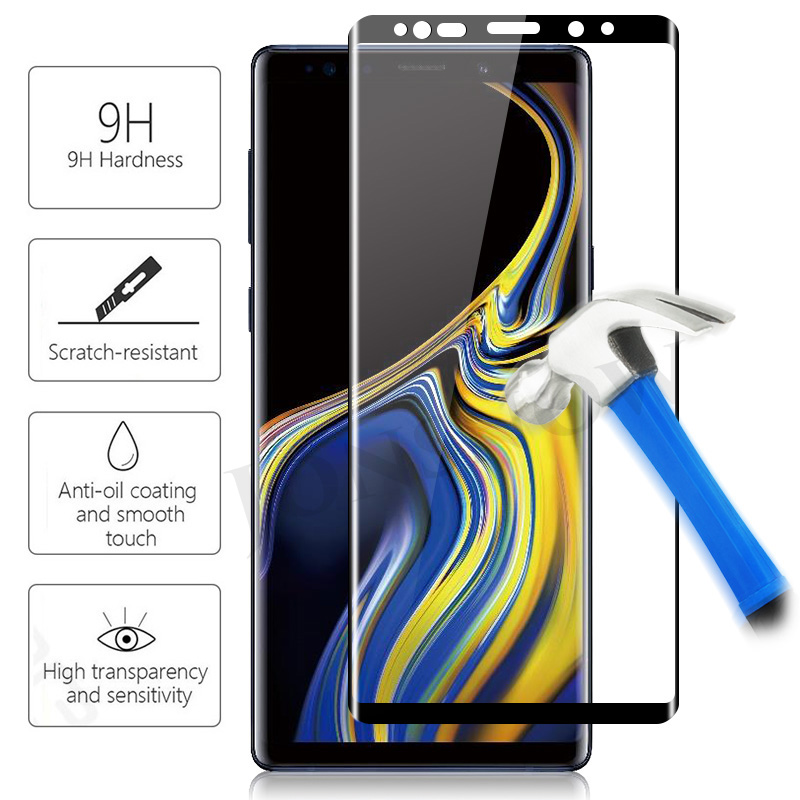 3D Anti-scratch Anti-drop Curved Tempered Glass for Samsung - Thumbnail 4