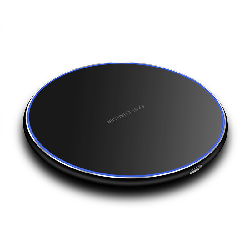 15W Fast Wireless Charger Disc Wireless Charging Base - Thumbnail 2