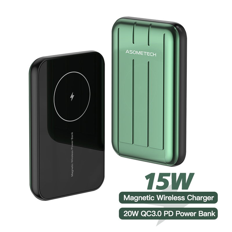 Wireless Charger Magnetic Power Bank 5000mAh Powerbank - Thumbnail 2