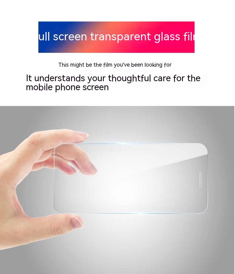 HD Tempered Glass Screen Protector For Mobile Phone - Thumbnail 5