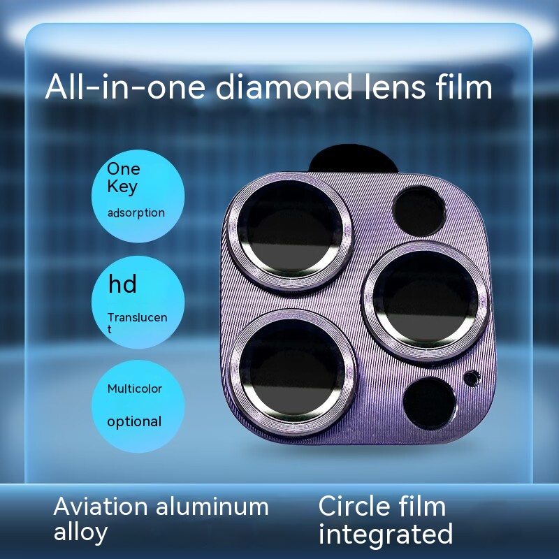 Mobile Phone Rhinestone Lens Protector - Thumbnail 6