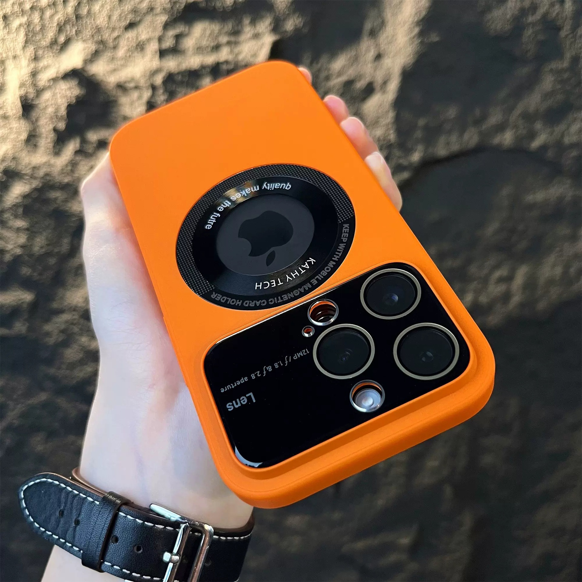 Magnetic Suction Large Window Protector Phone Case - Thumbnail 8