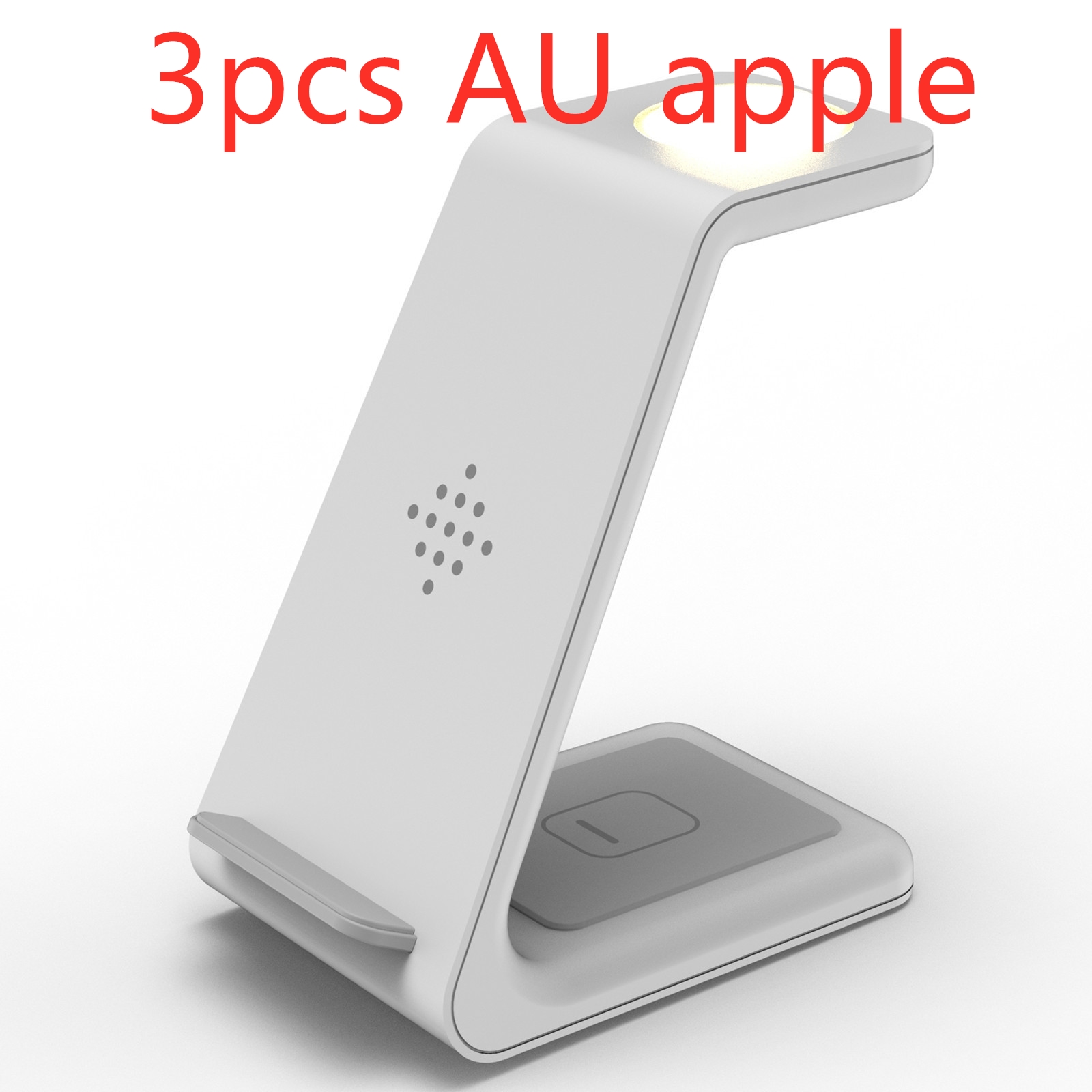3 In 1 Fast Charging Station Wireless Charger Stand Wireless Quick Charge Dock For Phone Holder - Thumbnail 13