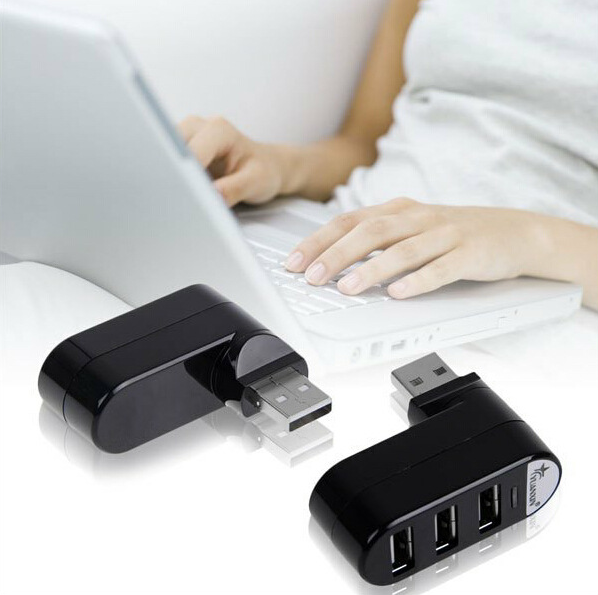 USB splitter usb hub splitter multi-interface spin color 2.0 high speed expansion hub HUB - Thumbnail 4
