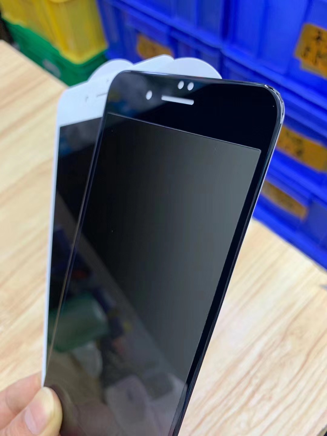 Screen Guard Suitable For IPhone12ProMax Soft Edge Privacy Privacy Film 12Pro Carbon Fiber Privacy Privacy Protection Film 11 Film - Thumbnail 3