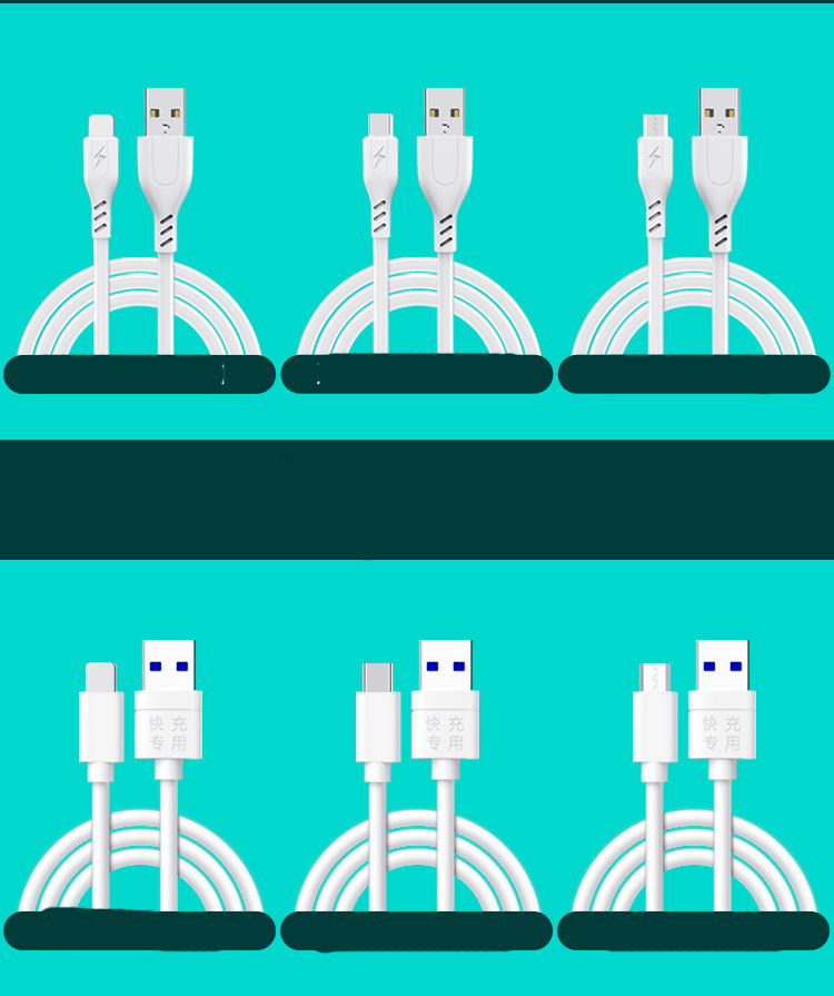 Suitable For Android Data Cable 5A Fast Charging Cable Type-C fast Charging Charging Cable Mobile Phone Accessories Factory Direct Supply - Thumbnail 3