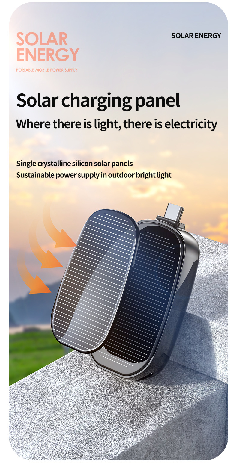 Mini Emergency Solar Charging Unit Portable Wireless Power Supply - Thumbnail 10