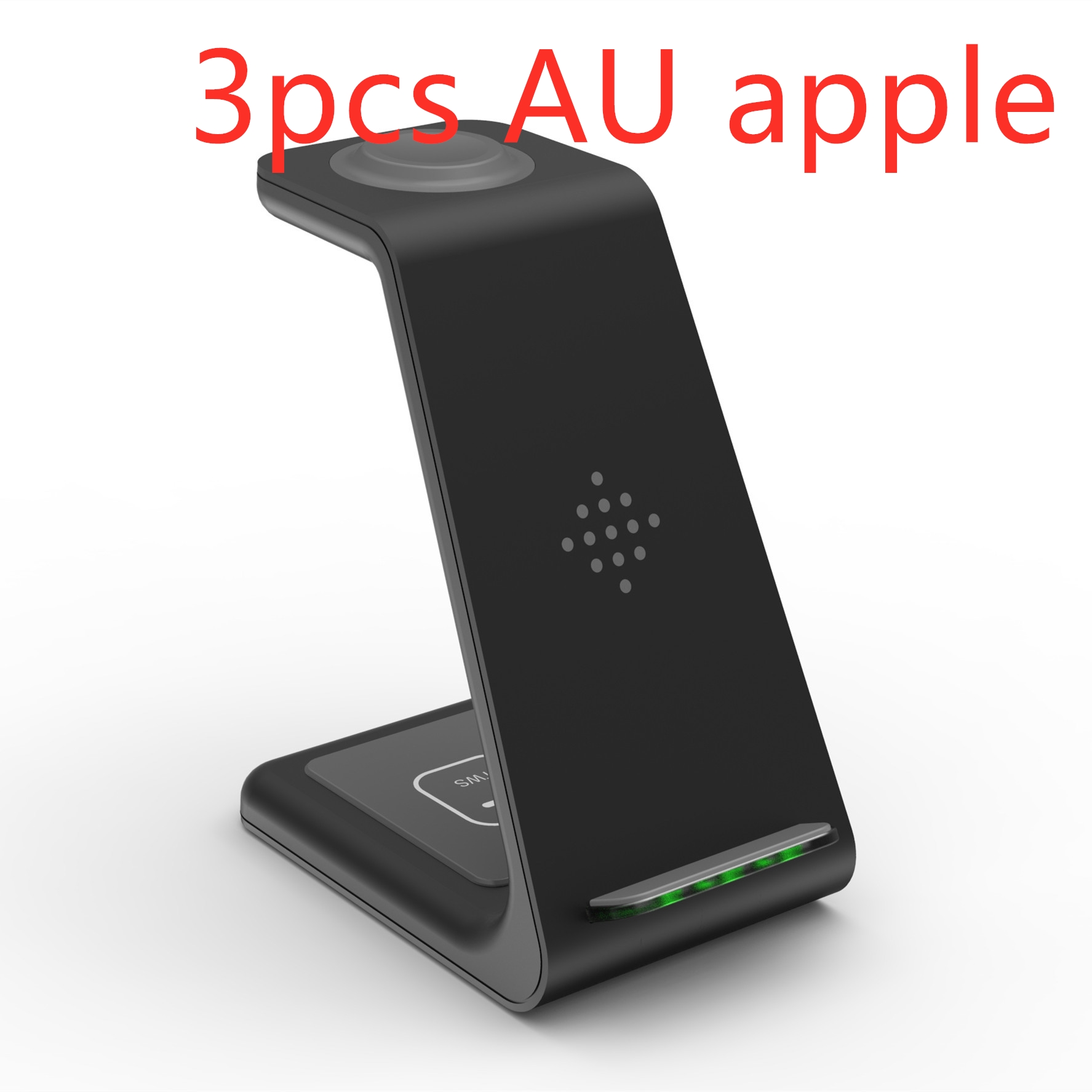 3 In 1 Fast Charging Station Wireless Charger Stand Wireless Quick Charge Dock For Phone Holder - Thumbnail 7