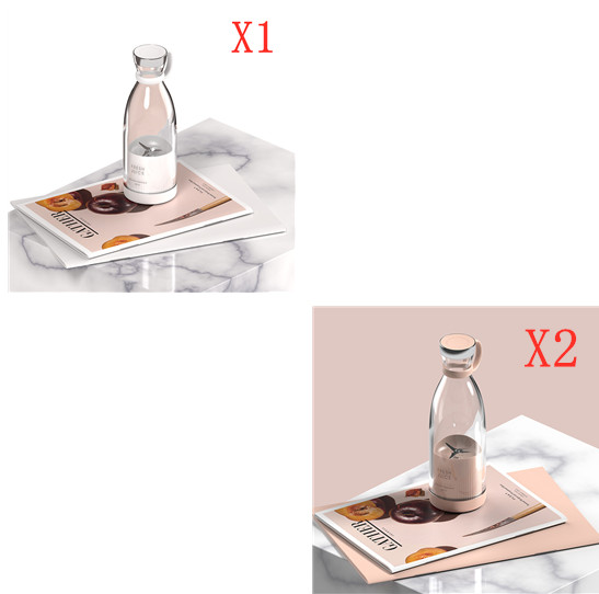 350ML Electric Juicer Blender Mixer USB Rechargeable Machine Household Portable Blender Maker Cup Kitchen Tool Kit - Thumbnail 9