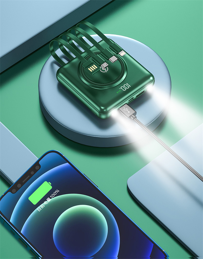 20000mAh Fast Charging Power Bank Mini Portable - Thumbnail 15