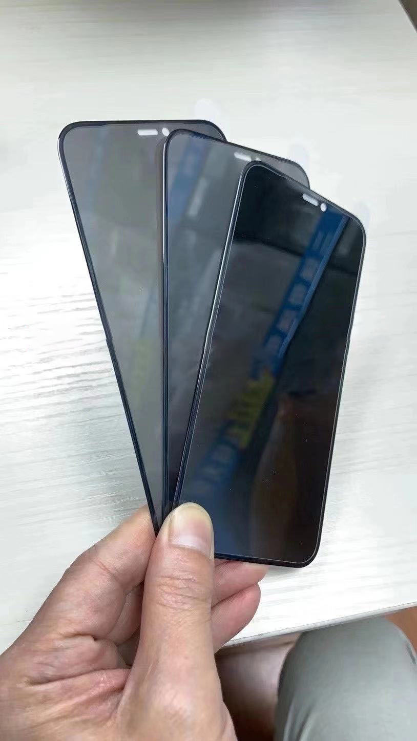 Screen Guard Suitable For IPhone12ProMax Soft Edge Privacy Privacy Film 12Pro Carbon Fiber Privacy Privacy Protection Film 11 Film - Thumbnail 5