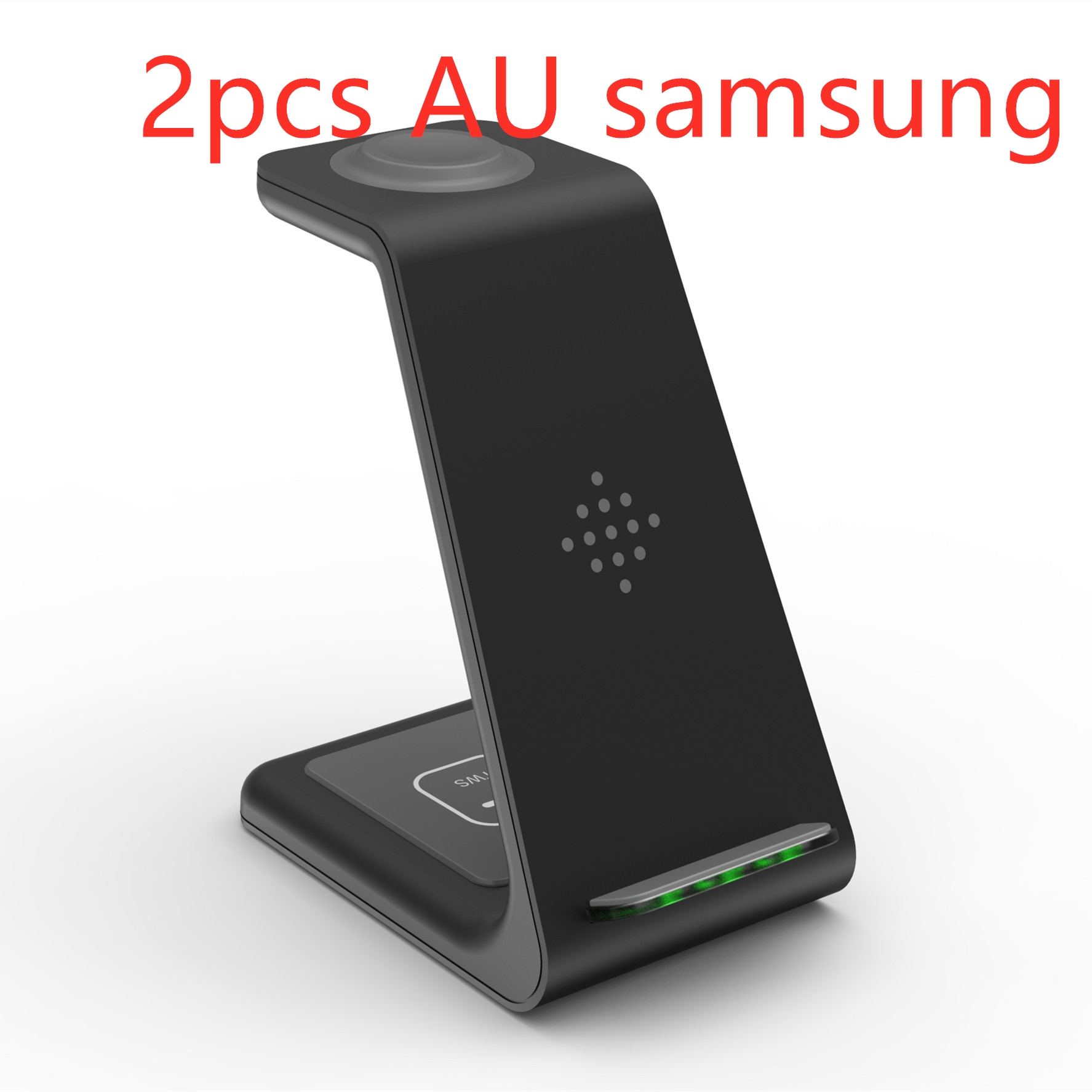 3 In 1 Fast Charging Station Wireless Charger Stand Wireless Quick Charge Dock For Phone Holder - Thumbnail 6