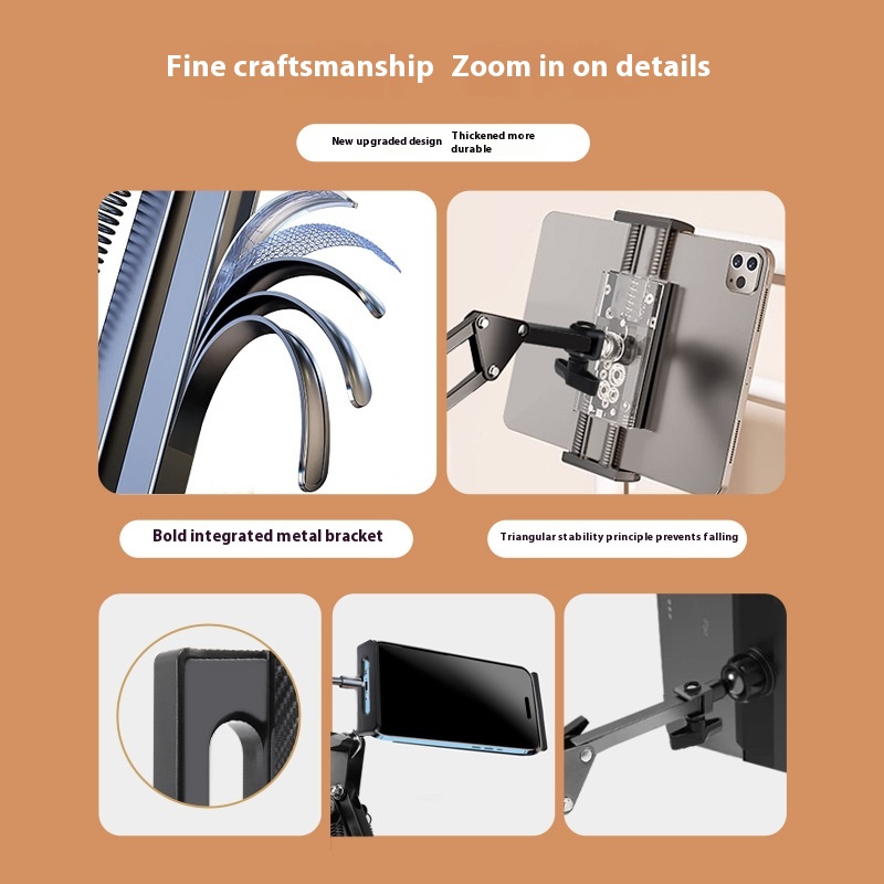 Folding Live Bedside Lazy Phone Holder - Thumbnail 4