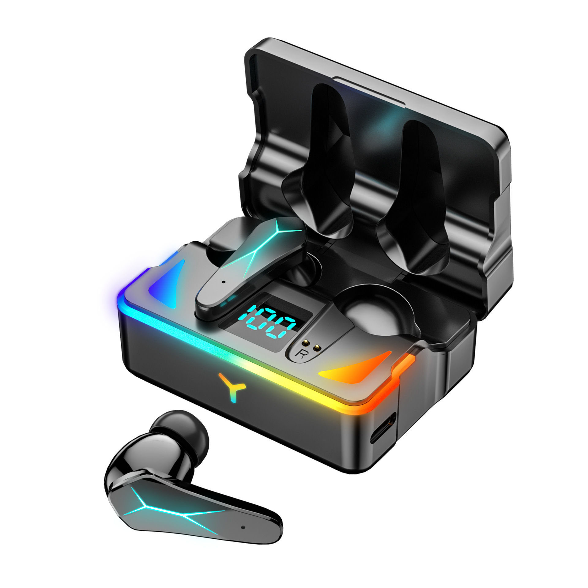 Wireless Bluetooth Headset TWS In-ear Sports Running Stereo Gaming Gaming Headset - Thumbnail 2