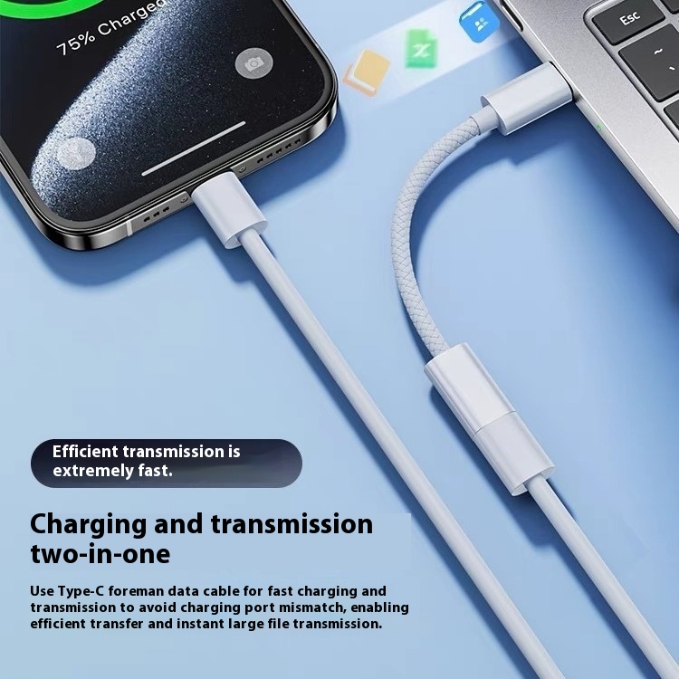 Fast Charge Converter Charging Data Cable - Thumbnail 3