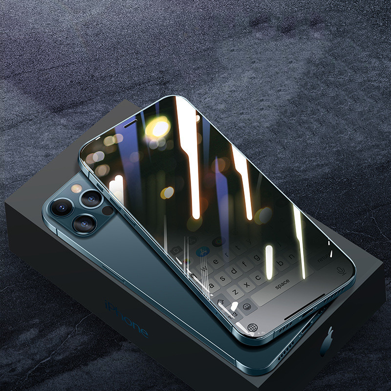 Compatible with Apple , Anti-peeping Toughened Film For Mobile Phones (iPhone12pro, iPhone12pro Max, iPhone 11,pro, pro-max) - Thumbnail 4