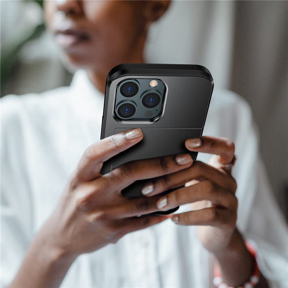 Mobile Phone Case Sliding Cover Card Two-in-one Anti-drop Wallet Protective Wallet Credit Card Holder - Thumbnail 2