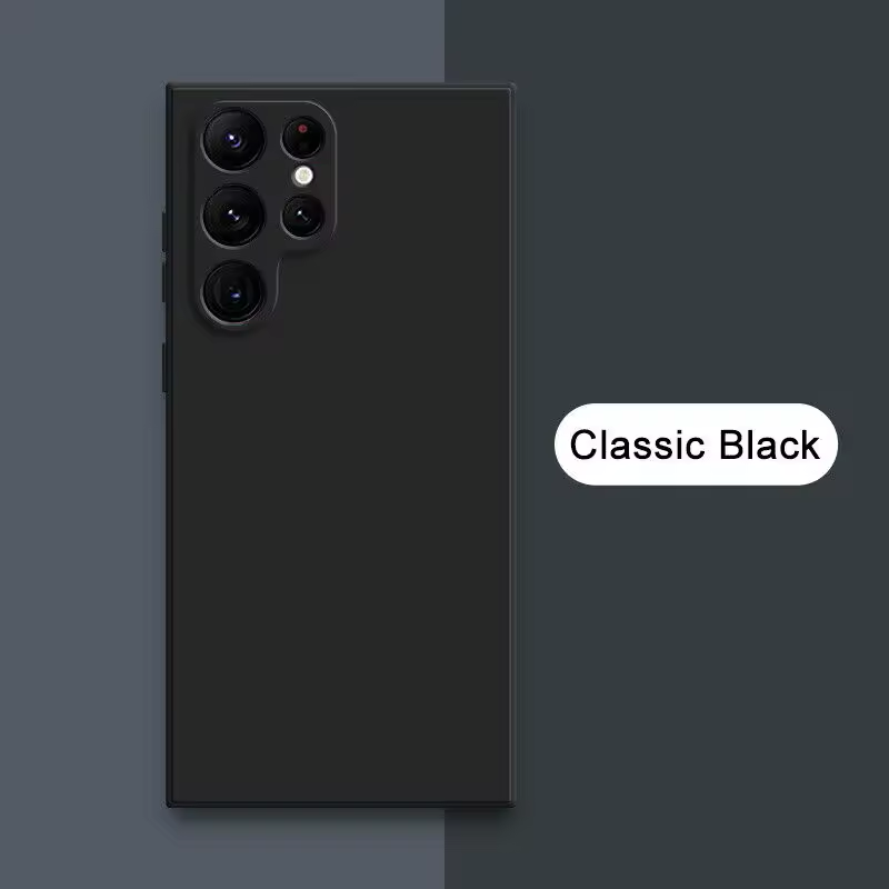 Square Liquid Silicone Case For Samsung Galaxy S24 S23 S22 Ultra S21 S20 FE Plus A52 S25 Camera Protection Soft Candy Case Cover - Thumbnail 3