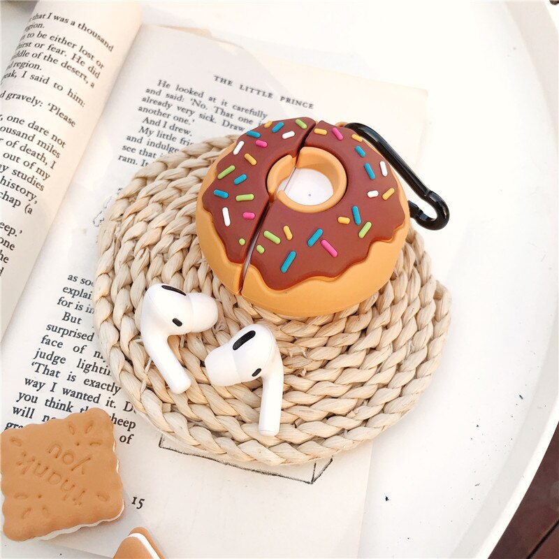 Compatible with Apple, Donuts Case Airpods Pro Silicorn - Thumbnail 7