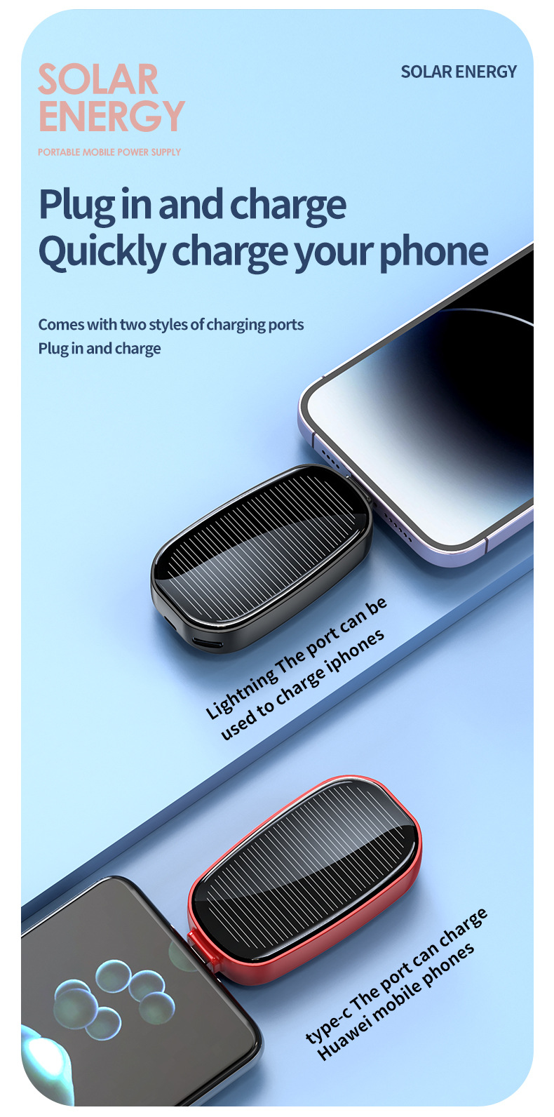 Mini Emergency Solar Charging Unit Portable Wireless Power Supply - Thumbnail 15