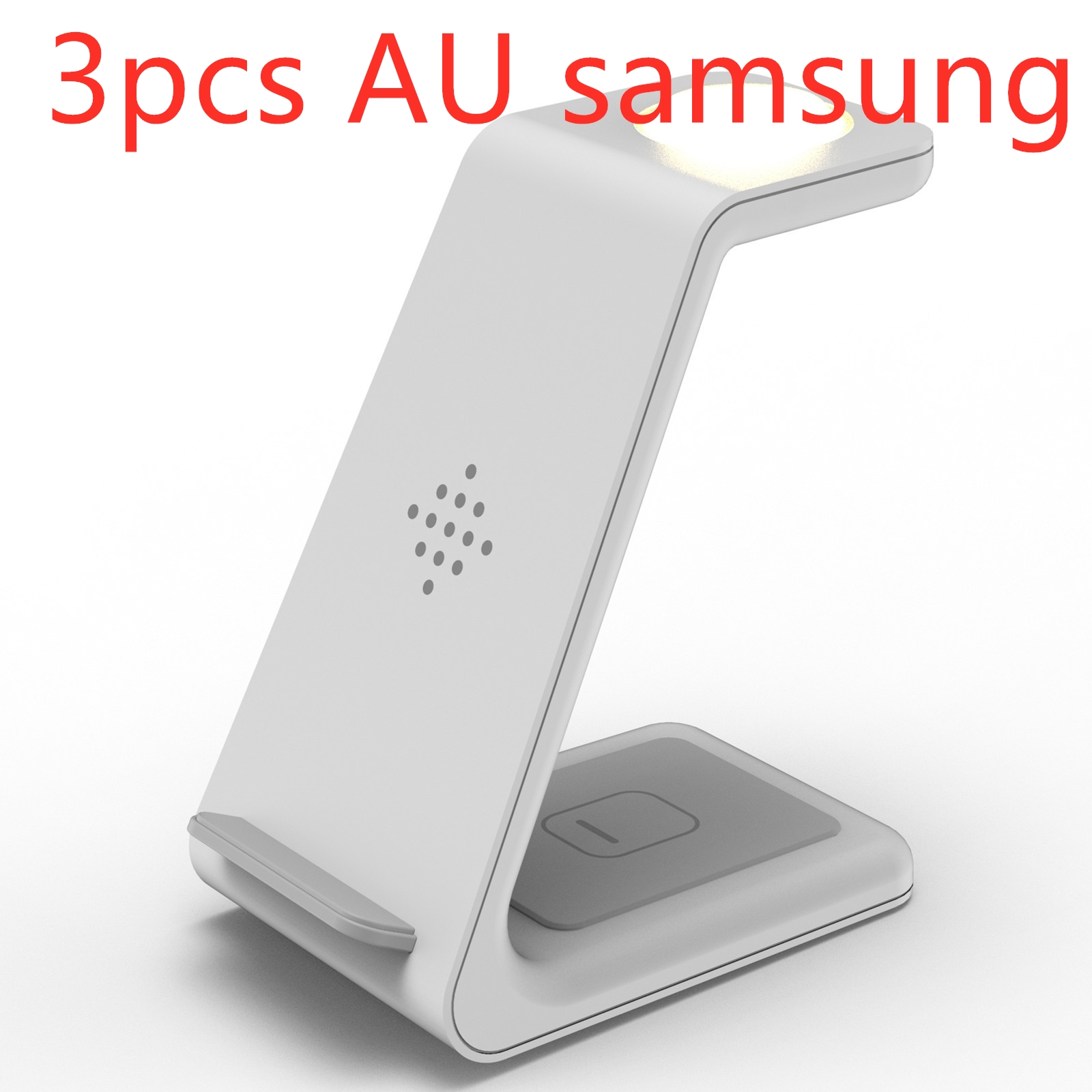 3 In 1 Fast Charging Station Wireless Charger Stand Wireless Quick Charge Dock For Phone Holder - Thumbnail 14